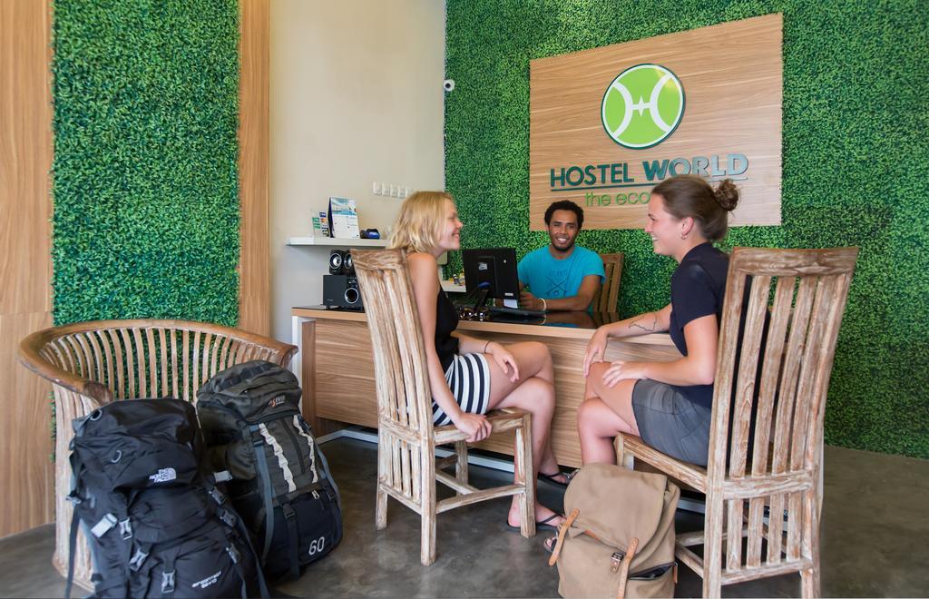 The Eco-Living Hostel Денпасар Екстериор снимка