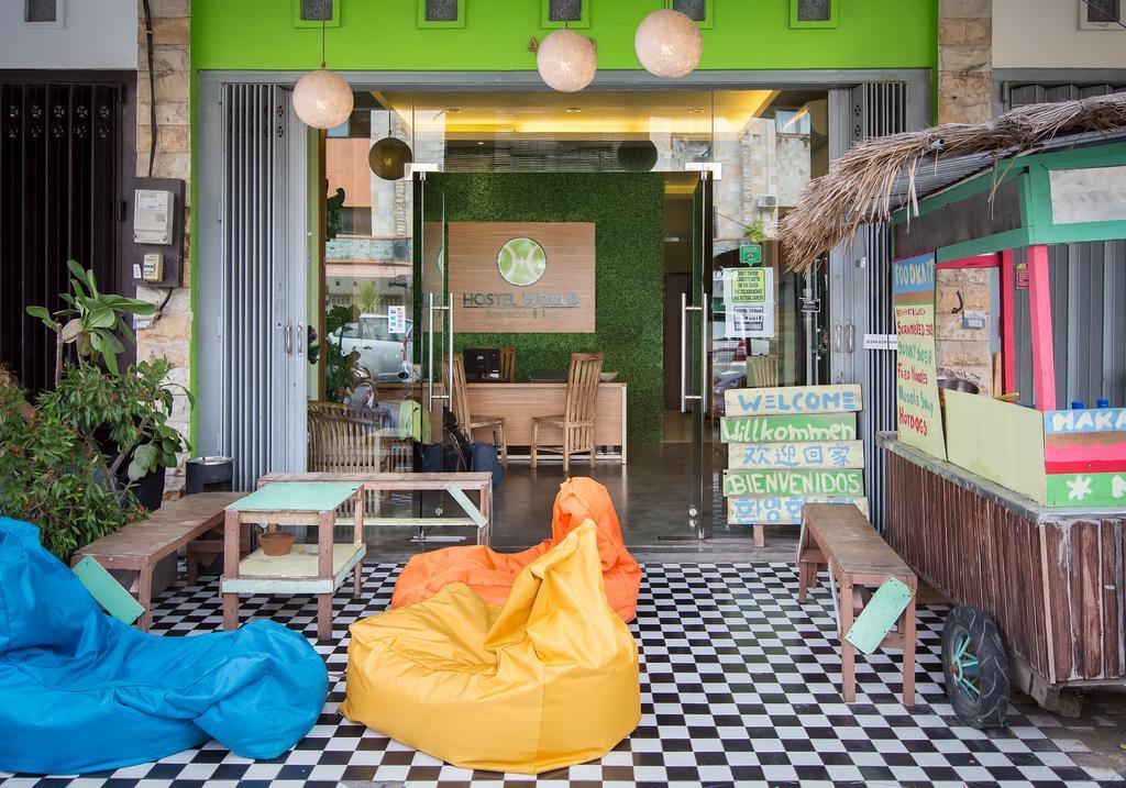 The Eco-Living Hostel Денпасар Екстериор снимка